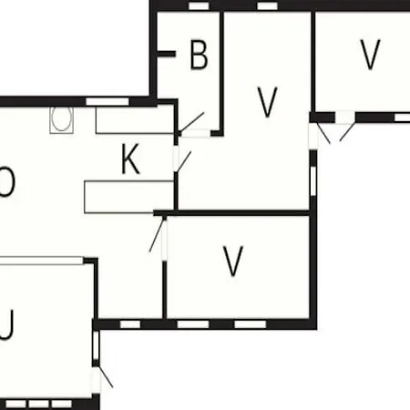 Feriehus 6 Person In Nyk Bing Sj *
